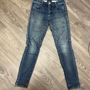 Pilcro and the Letterpress High Rise Denim Leggings Size 26‎